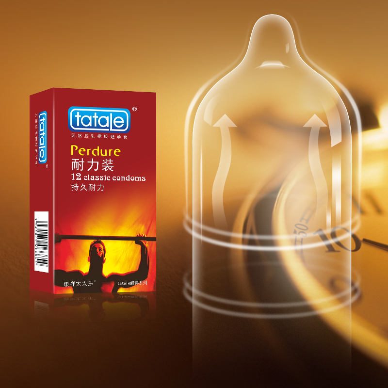 tatale避孕套經典系列耐力裝12只